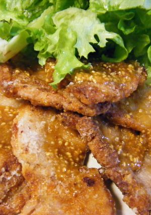 ぴったり！豚ロースとごまみそ-レシピのメイン写真