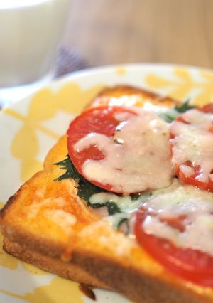 大葉とトマトのトースト-レシピのメイン写真