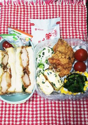 パパ弁当&ママ弁当♡麺弁当うどん8/6-レシピのメイン写真