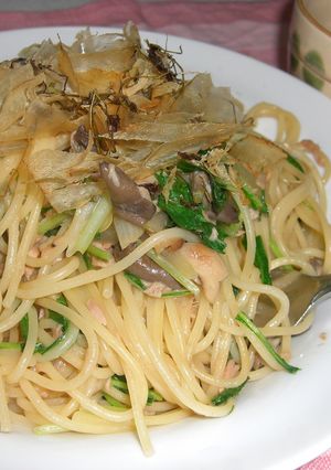 ツナのシンプルパスタ-レシピのメイン写真