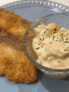 白身魚フライのタルタルソースがけ★-レシピのメイン写真