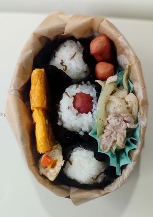 旦那ちゃんお弁当8月6日。-レシピのメイン写真