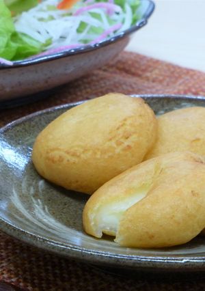 『チーズ入りいももち』-レシピのメイン写真