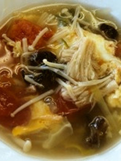 キクラゲと卵のスープ-レシピのメイン写真