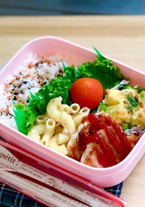 毎日お弁当♪チキンナゲット弁当-レシピのメイン写真