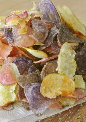 カラフル！ポテトチップス-レシピのメイン写真