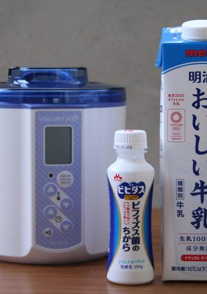 ビフィズス菌のちからドリンクでヨーグルト-レシピのメイン写真