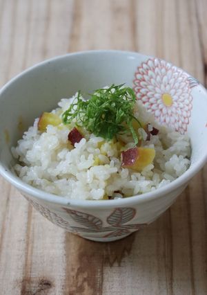 さつまいも大葉茶ごはん-レシピのメイン写真