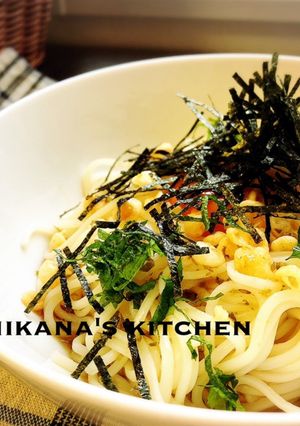 柚子胡椒香る釜玉素麺♪♪アレンジ素麺♪♪-レシピのメイン写真