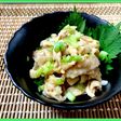 レンジで簡単 おつまみ 鶏皮ポン酢