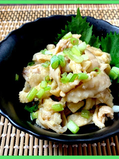 レンジで簡単 おつまみ 鶏皮ポン酢-レシピのメイン写真