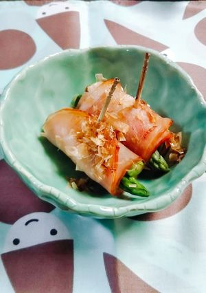 アスパラベーコン-レシピのメイン写真
