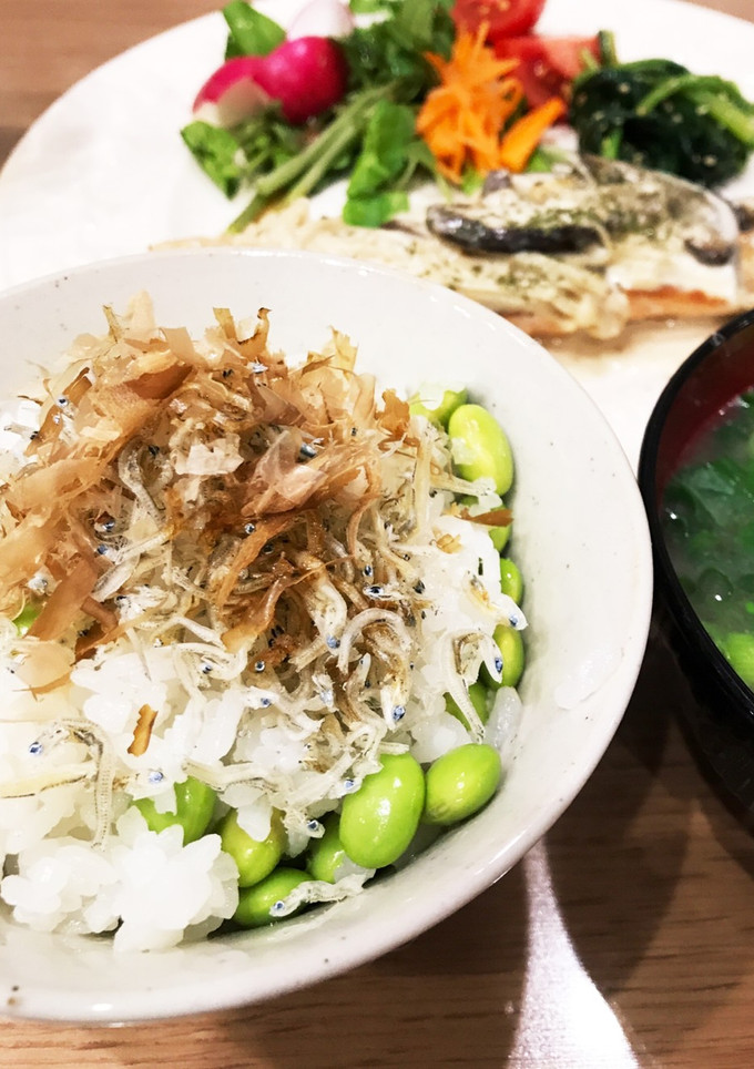 手軽に旬を！枝豆ごはん-レシピのメイン写真
