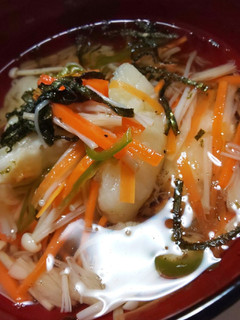 【夏】冷やし雑煮-レシピのメイン写真