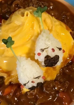 【簡単】 キャラ弁 とんがり頭の顔むすび-レシピのメイン写真