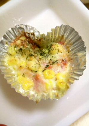 お弁当に❤コーンマヨグラタン-レシピのメイン写真
