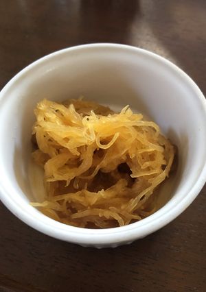 おすすめ☆そうめんカボチャの辛子和え-レシピのメイン写真