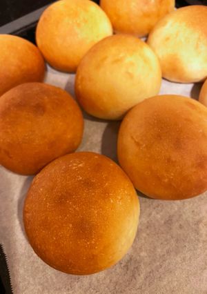 我が家の定番☆朝食丸パン-レシピのメイン写真