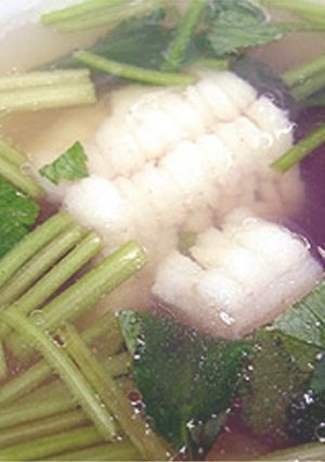 ゲンゲの汁物-レシピのメイン写真
