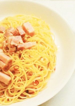 フライパン一つで作るベーコン入りペペロン-レシピのメイン写真