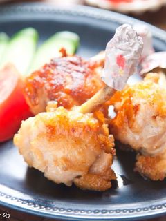 鶏手羽元で⁂チューリップの甘辛唐揚げ-レシピのメイン写真