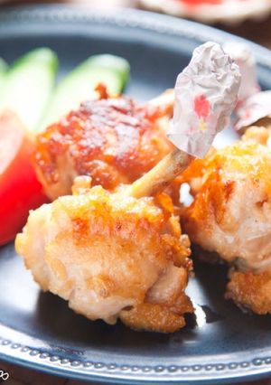鶏手羽元で⁂チューリップの甘辛唐揚げ-レシピのメイン写真