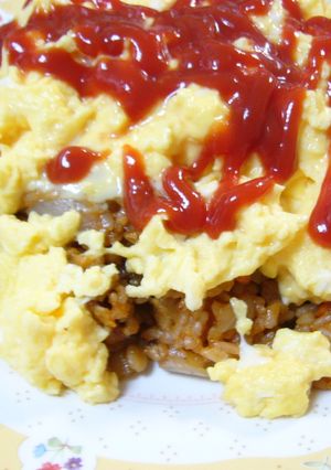 ★醤油が隠し味のオムライスです★-レシピのメイン写真