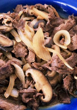 ☆ササッと簡単！！牛肉の薄切りの甘辛煮☆-レシピのメイン写真
