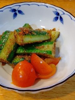 キュウリの金胡麻和え-レシピのメイン写真