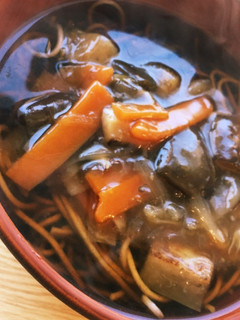 茄子のあんかけ蕎麦-レシピのメイン写真