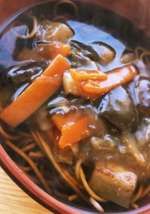 茄子のあんかけ蕎麦-レシピのメイン写真