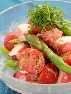 〈くらし薬膳〉トマトとタコのさっぱり和え-レシピのメイン写真