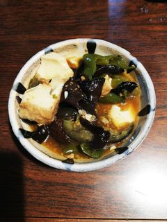 夏野菜たっぷり麻婆厚揚げ★☆-レシピのメイン写真