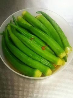 簡単!オクラの浅漬け♪-レシピのメイン写真