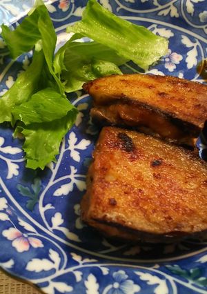 茄子と挽き肉の挟みあげ-レシピのメイン写真