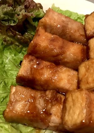 厚揚げ豚バラ巻き-レシピのメイン写真
