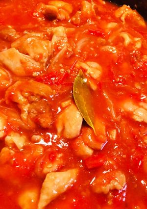 簡単チキンのトマト煮カチャトラ風-レシピのメイン写真