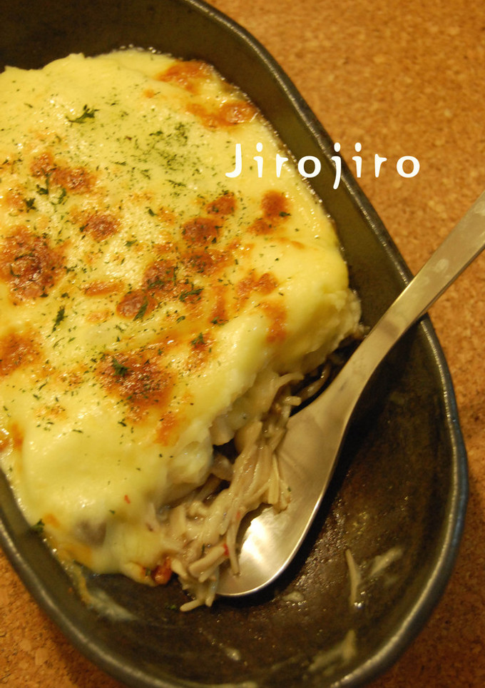 簡単☆きのことポテトのチーズ焼き-レシピのメイン写真