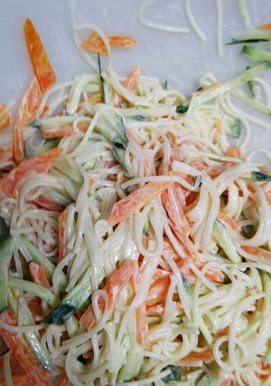 そうめんサラダ-レシピのメイン写真