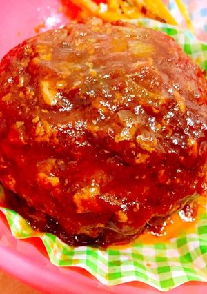肉感しっかり♡煮込みハンバーグ-レシピのメイン写真