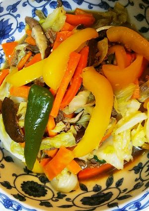 酢味噌味の野菜の蒸し物-レシピのメイン写真