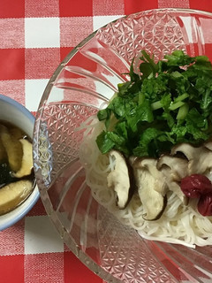 しいたけそうめん-レシピのメイン写真