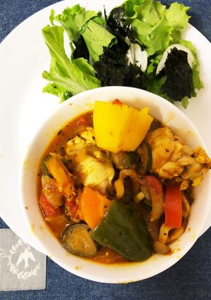 体に優しい夏野菜いっぱいカレー-レシピのメイン写真
