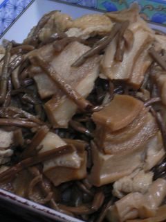 車麩とぜんまいの炒め煮-レシピのメイン写真