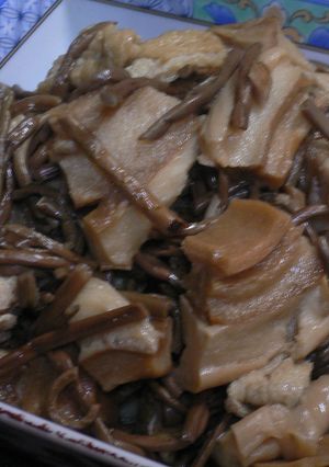車麩とぜんまいの炒め煮-レシピのメイン写真