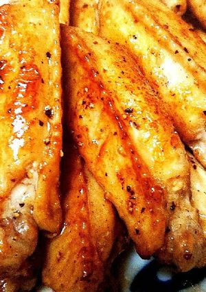 お肉柔らか☆手羽中の甘辛焼き♥️簡単☆-レシピのメイン写真