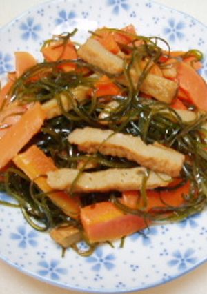 ヘルシー生昆布の超簡単煮物-レシピのメイン写真