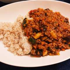 รูปของ 夏野菜たっぷり！激うま　キーマカレー