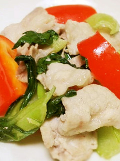 豚と野菜のコンソメ炒め-レシピのメイン写真