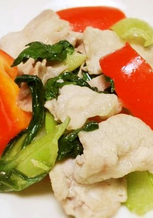 豚と野菜のコンソメ炒め-レシピのメイン写真